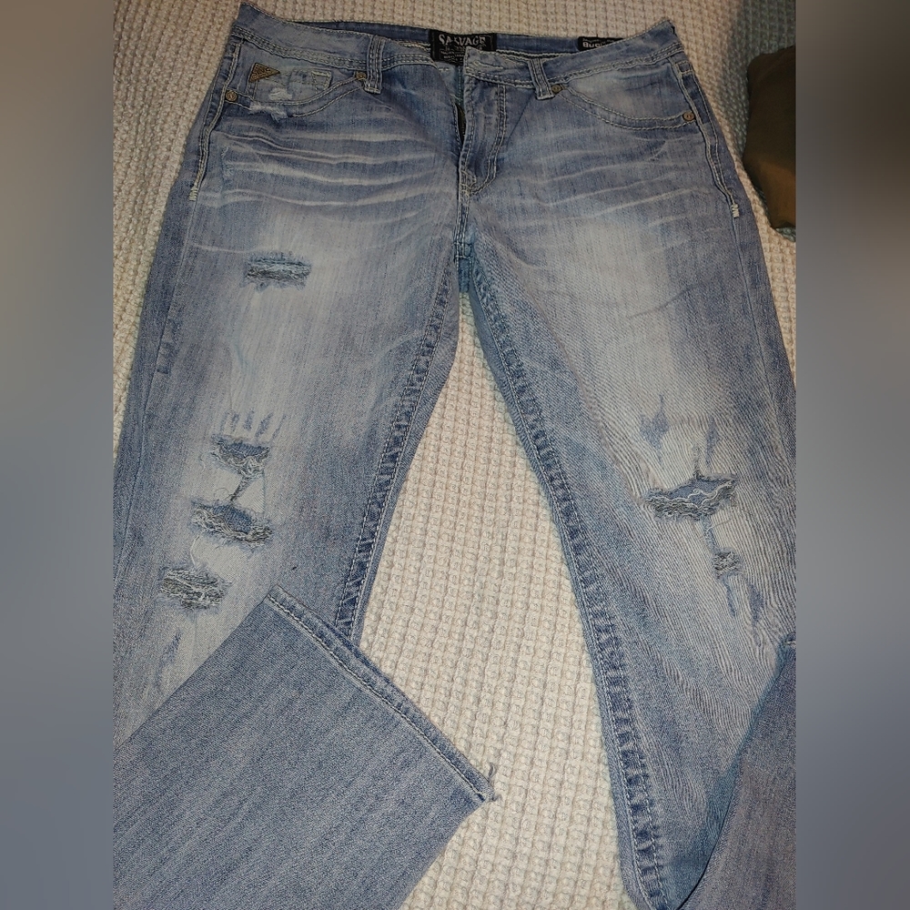 Mens Salvage Straight, Reg fit